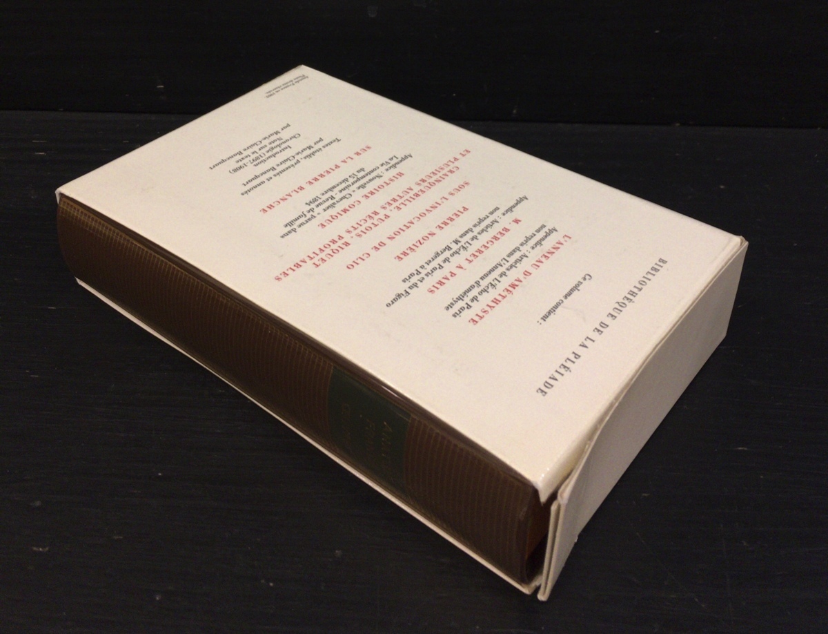 プレイヤード叢書 Anatole France Oeuvres3 アナトールフランス Pleiade Gallimard 1991年 洋書 外国語書籍 売買されたオークション情報 Yahooの商品情報をアーカイブ公開 オークファン Aucfan Com