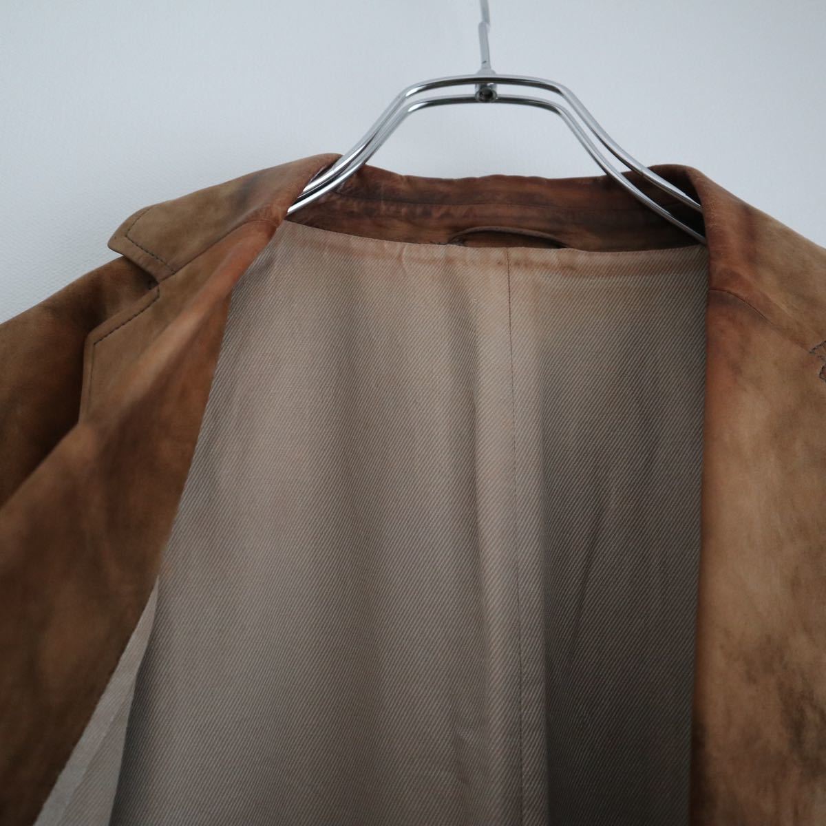 2000s JIL SANDER Leather Tailored Jacket ジルサンダー 2000s JIL SANDER Leather Tailored Jacket ジルサンダー
