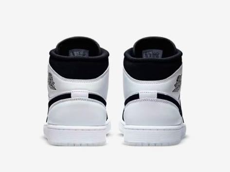 26.0cm Nike Air Jordan 1 Mid SE Omega Black White ナイキ エア