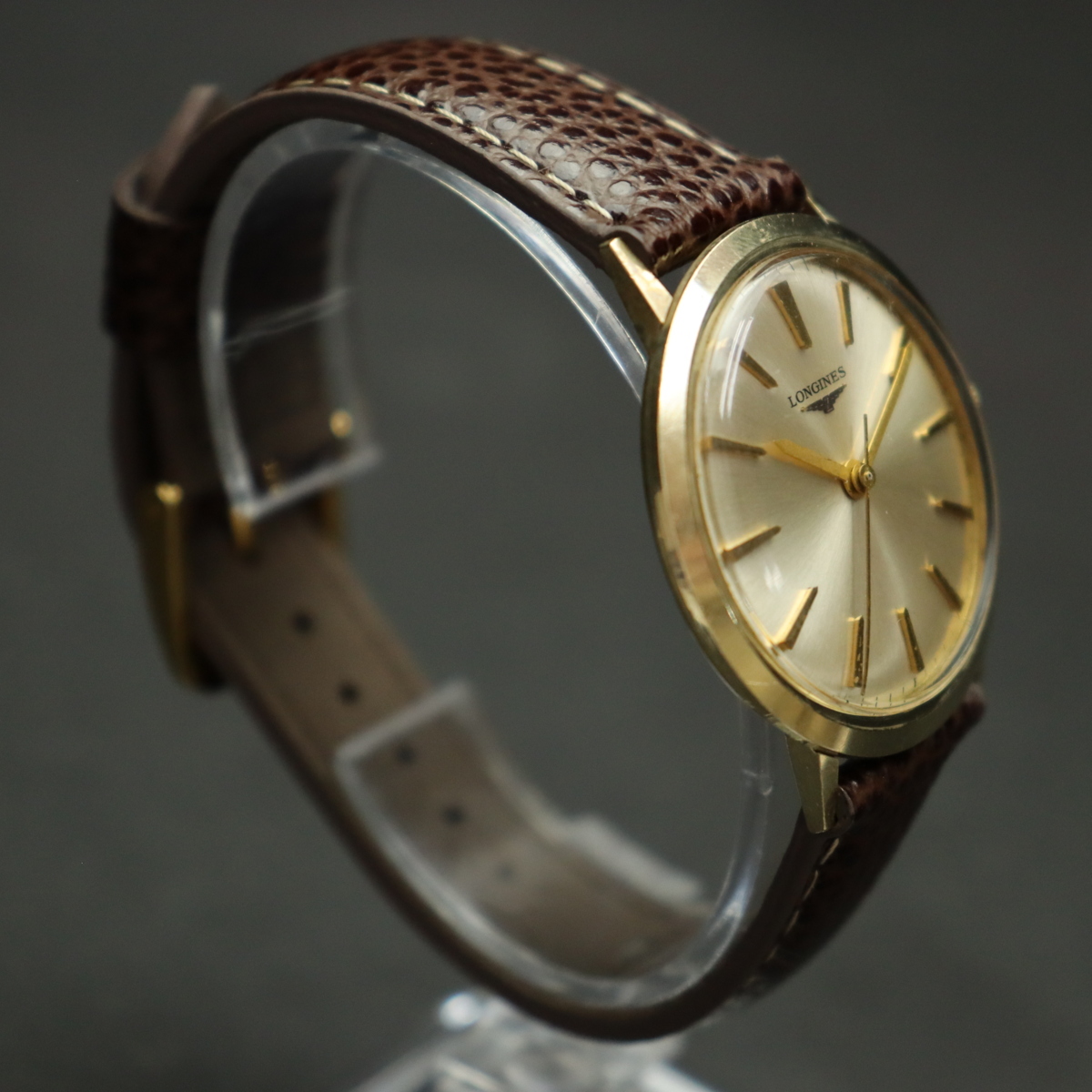 ロンジン LONGINES 手巻き 稼働 良品1114-5 メンズ FILLED GOLD 10K 