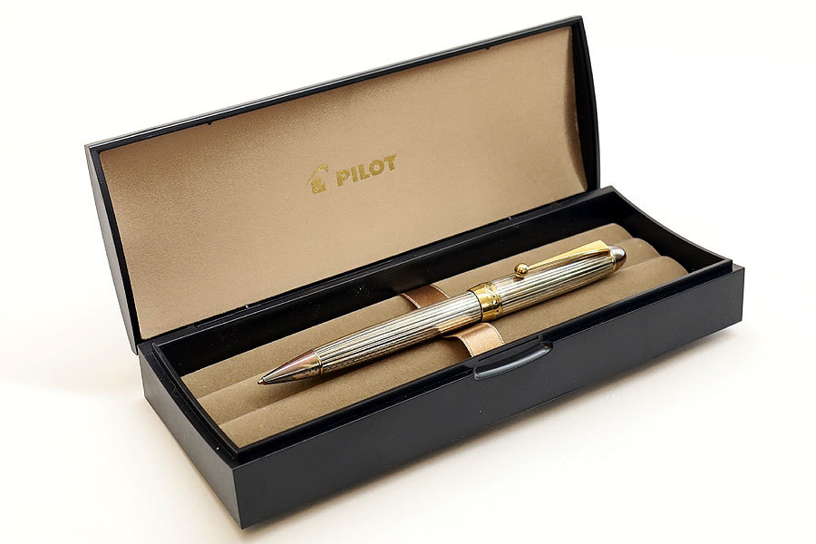 PILOT 万年筆 14Kゴールド M スターリングシルバー 筆記具 PILOT