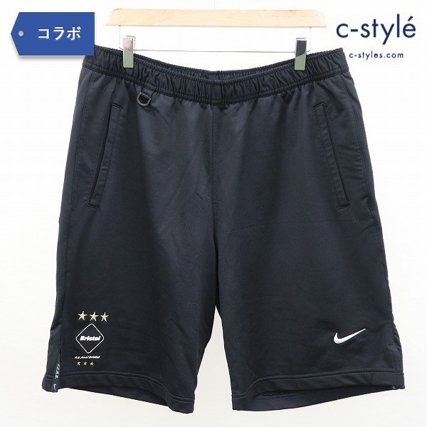 A881a [春夏物][コラボ] F.C.Real Bristol × NIKE ショートパンツ XL