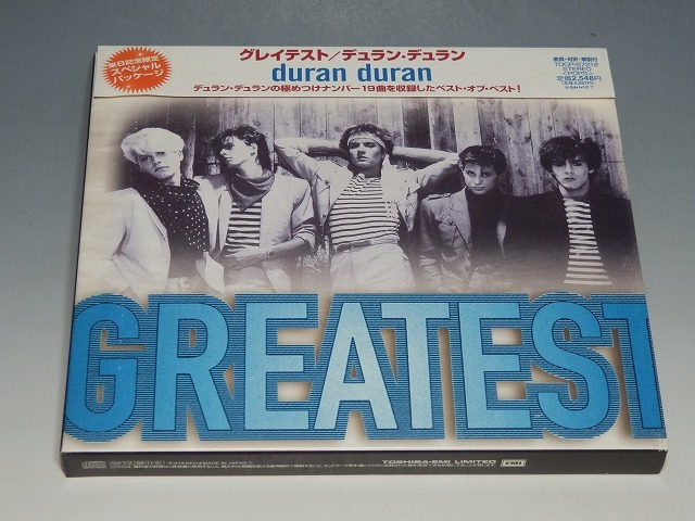 DURAN DURAN デュラン・デュラン GREATEST グレイテスト 帯付CD 来日