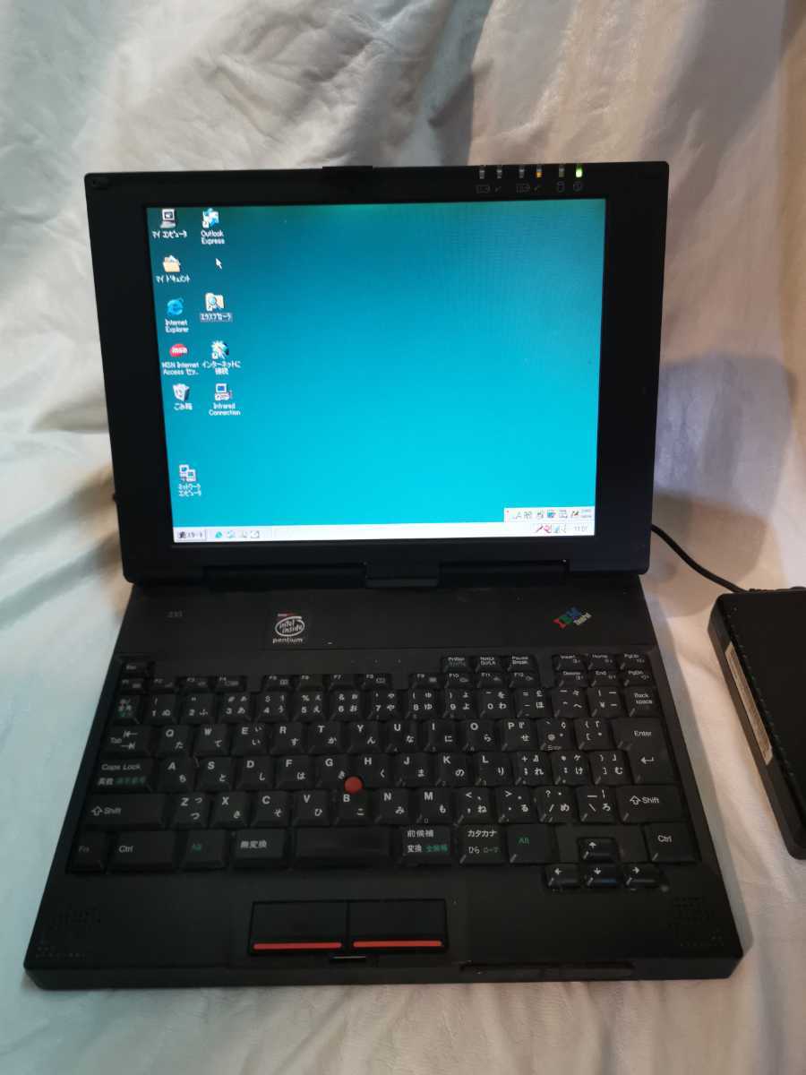 ジャンク】IBM ThinkPad 235 (2607-20J) ThinkPad IBM 0 インバース