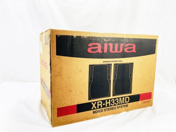 数量限定，得価 保管品 AIWA アイワ MD CDステレオシステム センターユニットのみ XR-H33MD YT-220126053(MDコンポ)｜売買されたオークション情報、yahooの商品情報をアーカイブ公開 - オークファン MDコンポ