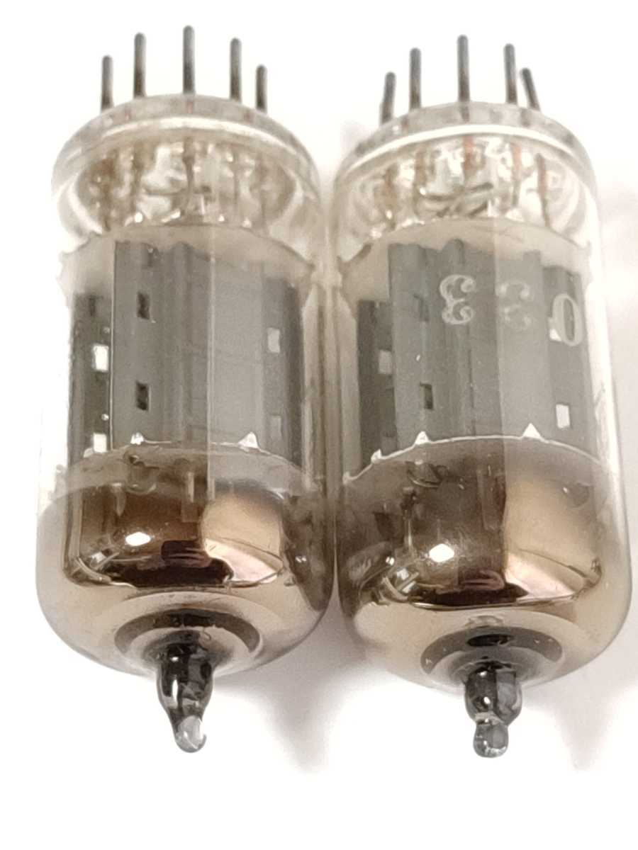 真空管 マツダ TOSHIBA 0 東芝HiFi 12AX7、ECC83、同等管、類似管商品在庫一覧 11516　マツダ　12AX7　２本　未使用　TOSHIBA　真空管