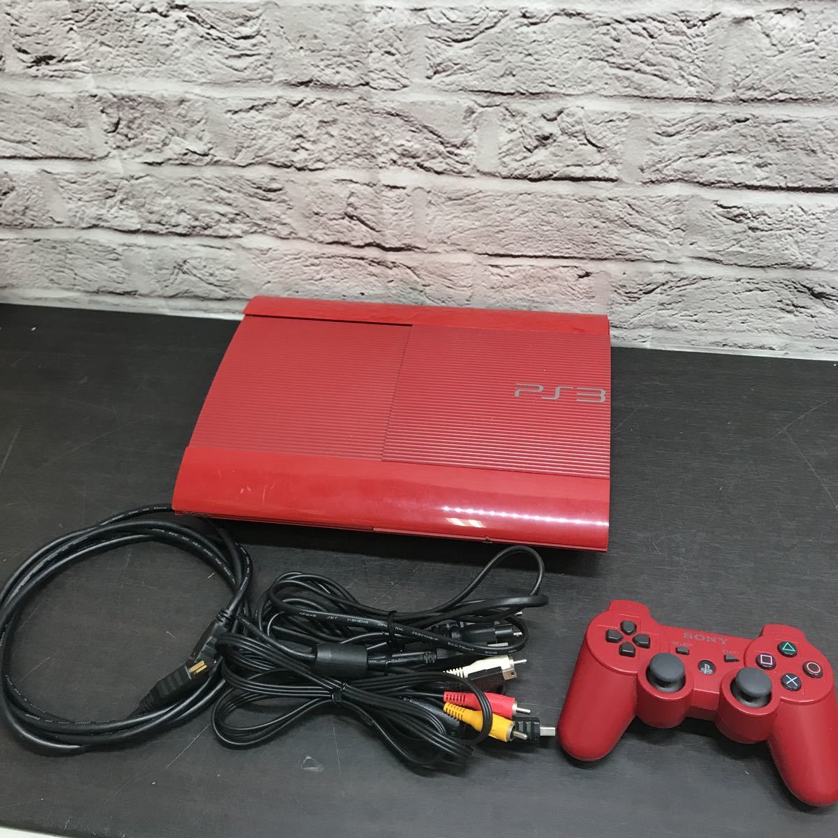 s90215-5159 SONY PlayStation3 CECH-4000B RED プレイステーション3
