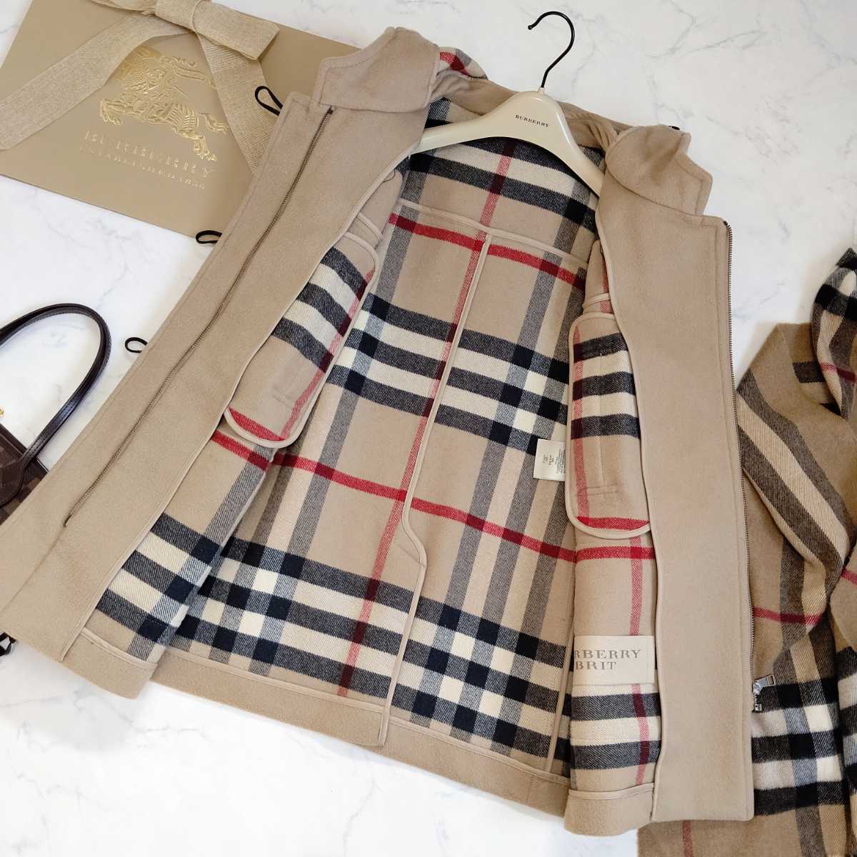 大きいサイズ 良品 BURBERRY バーバリーブリットBURBERRY BRIT