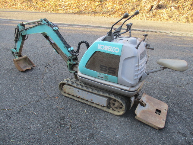 SS1 コベルコ ミニユンボ KOBELCO 油圧ショベル ミニ油圧ショベル 動画