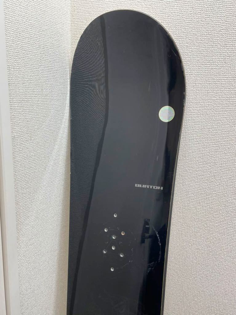 T0214 BURTON/バートン スノーボード板 RAVEN155 カジノ柄 約153cm 