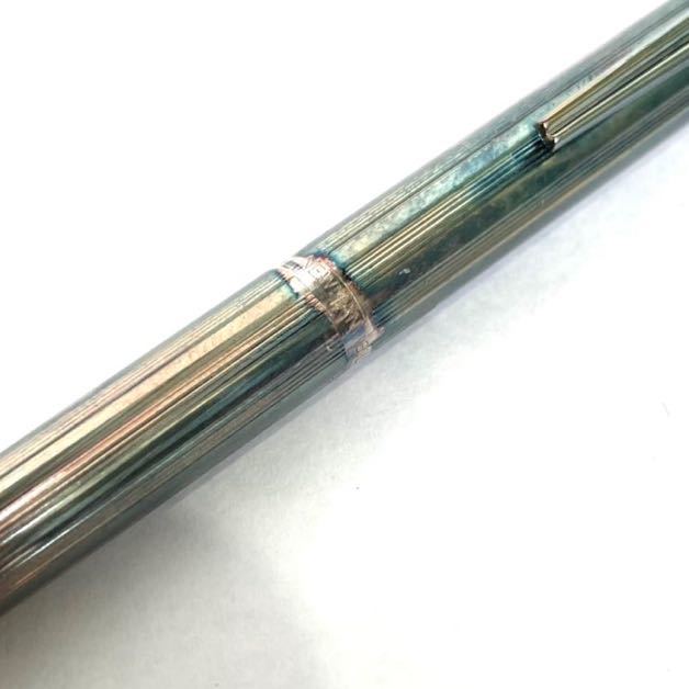 NEWMAN ニューマン 純銀製 ボールペン 筆記具 ノック式 ヴィンテージ