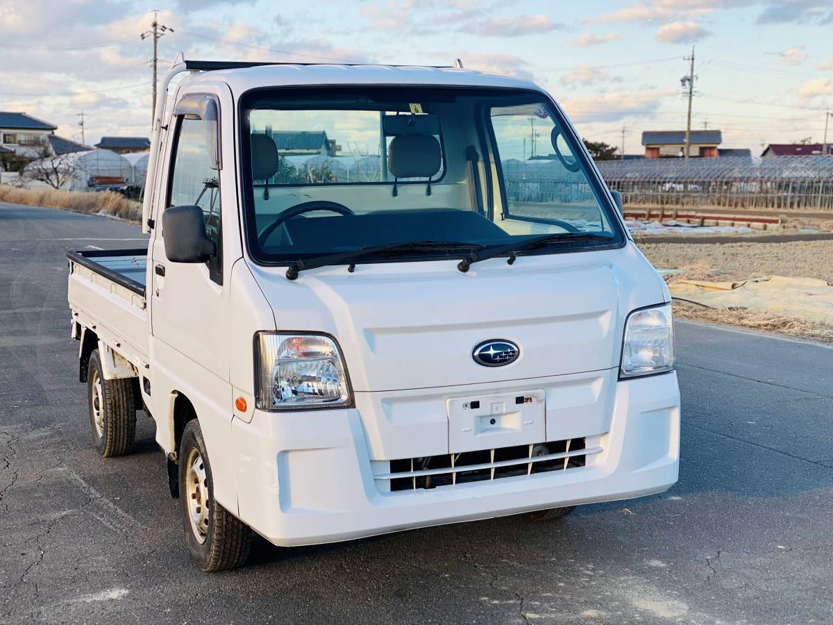 78000km サンバー TBエアコン パワステ 4WD ELギア 車検たっぷり