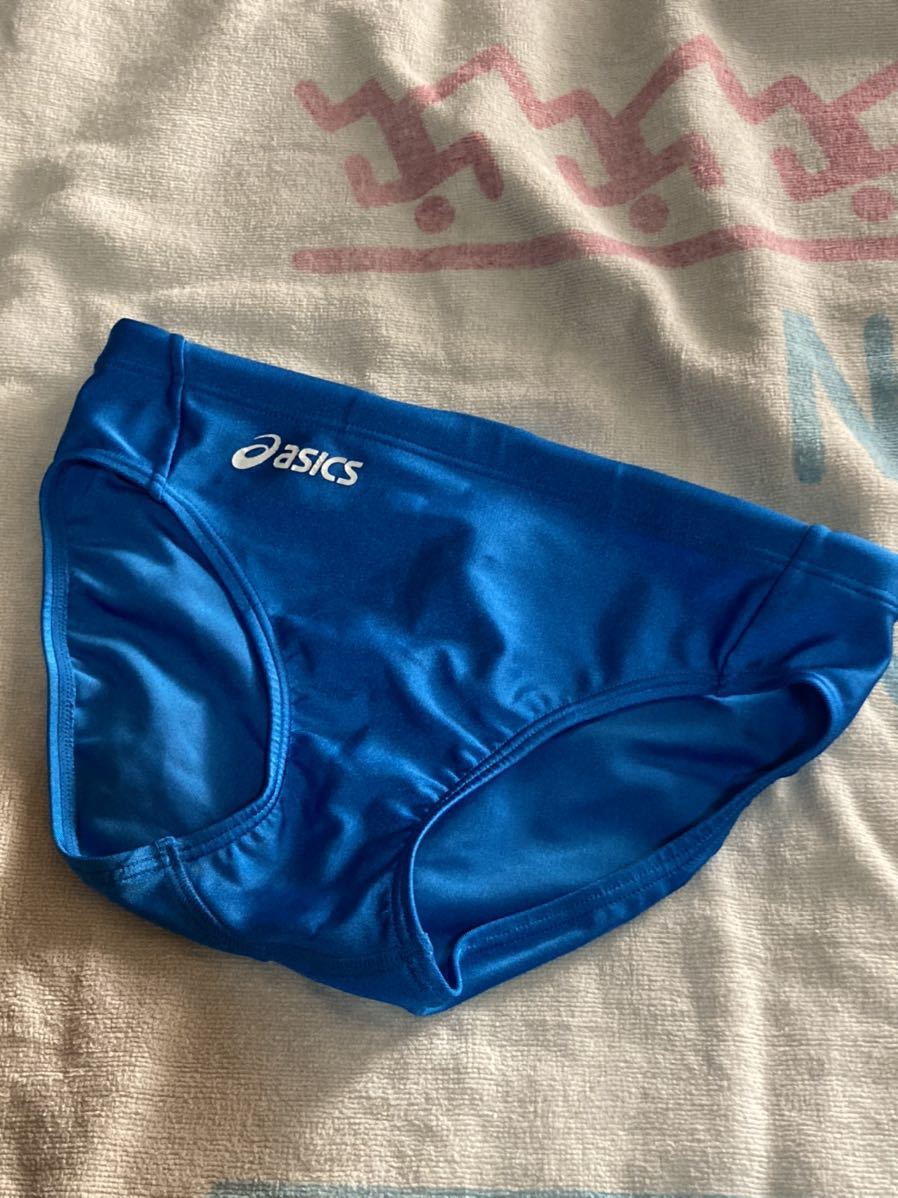 アシックス 競パン 競泳水着 ブーメランパンツ (Sサイズ以下)｜売買