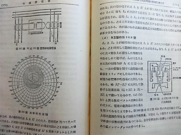 □2A84 保護継電器 加藤重一 オーム社 昭和26/7 22版 函入 継電器 構造 