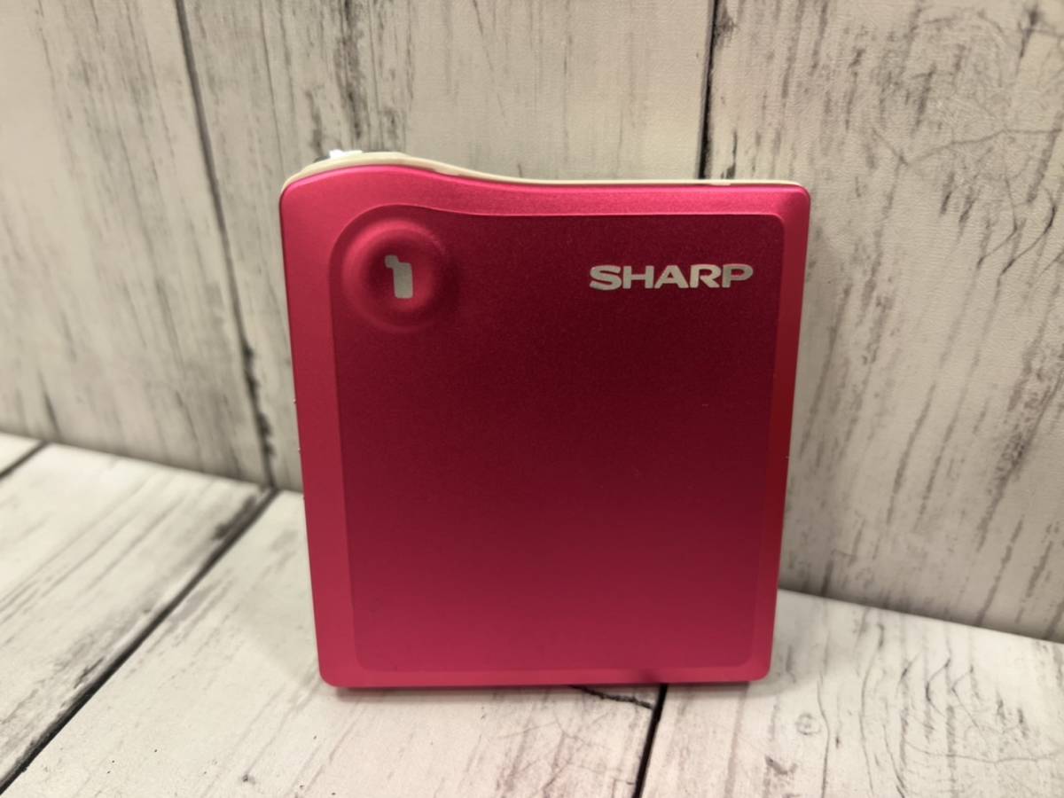 md プレーヤー ピンク シャープ SHARP MD-DS33-P MDLP MDプレイヤー