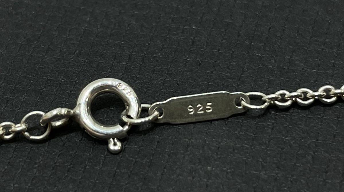 希少 ティファニー TIFFANY&Co ピースマーク シルバー ネックレス 925 