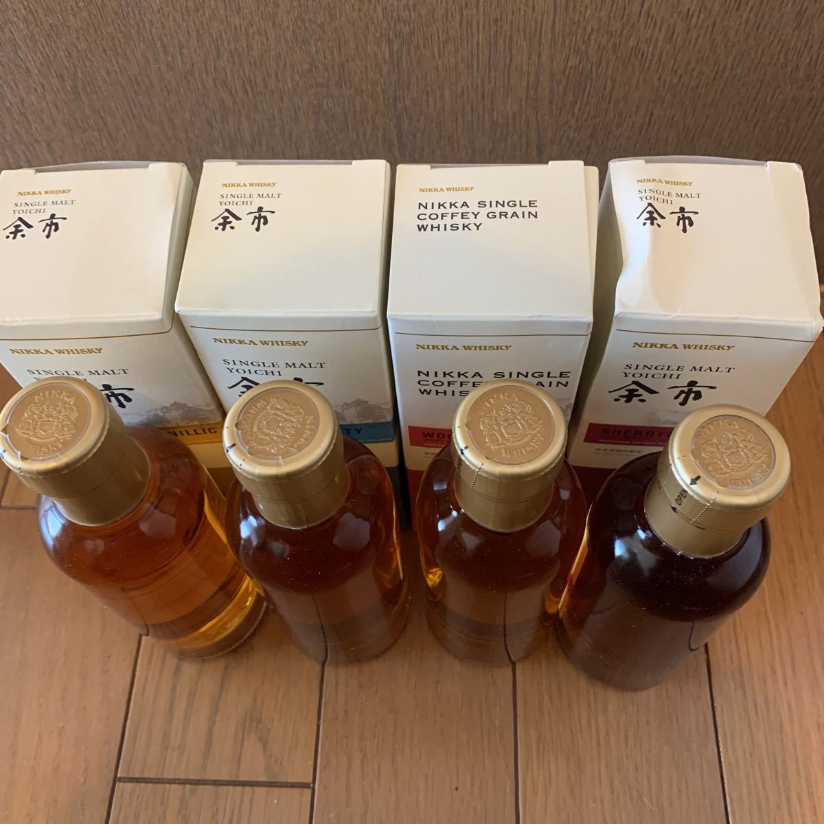 ニッカウヰスキー 余市蒸留所限定商品 ４本セット ウイスキー