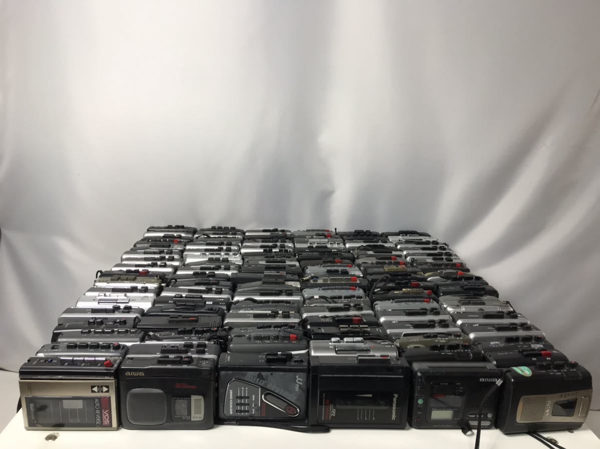 公式ストア限定 ポータブルカセットプレーヤー 101個 まとめて 大量