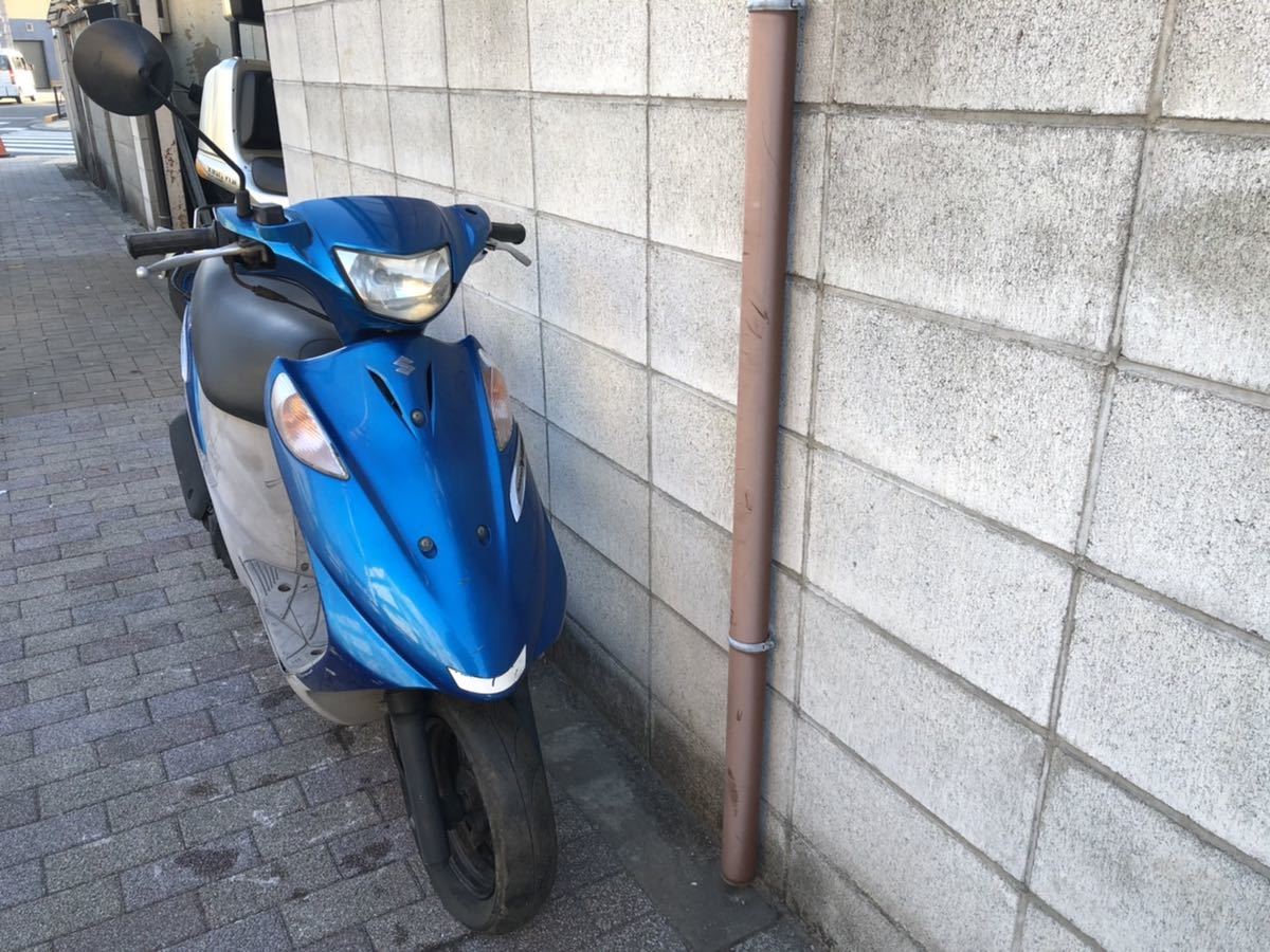 K6 スズキ 規制前 Address V125G スズキ公式通販 稀少なK6モデル☆スズキ / アドレスV125G / 25488km / CF46A-502*** / エンジン始動OK♪売り切り1円スタート♪土日引渡しOK