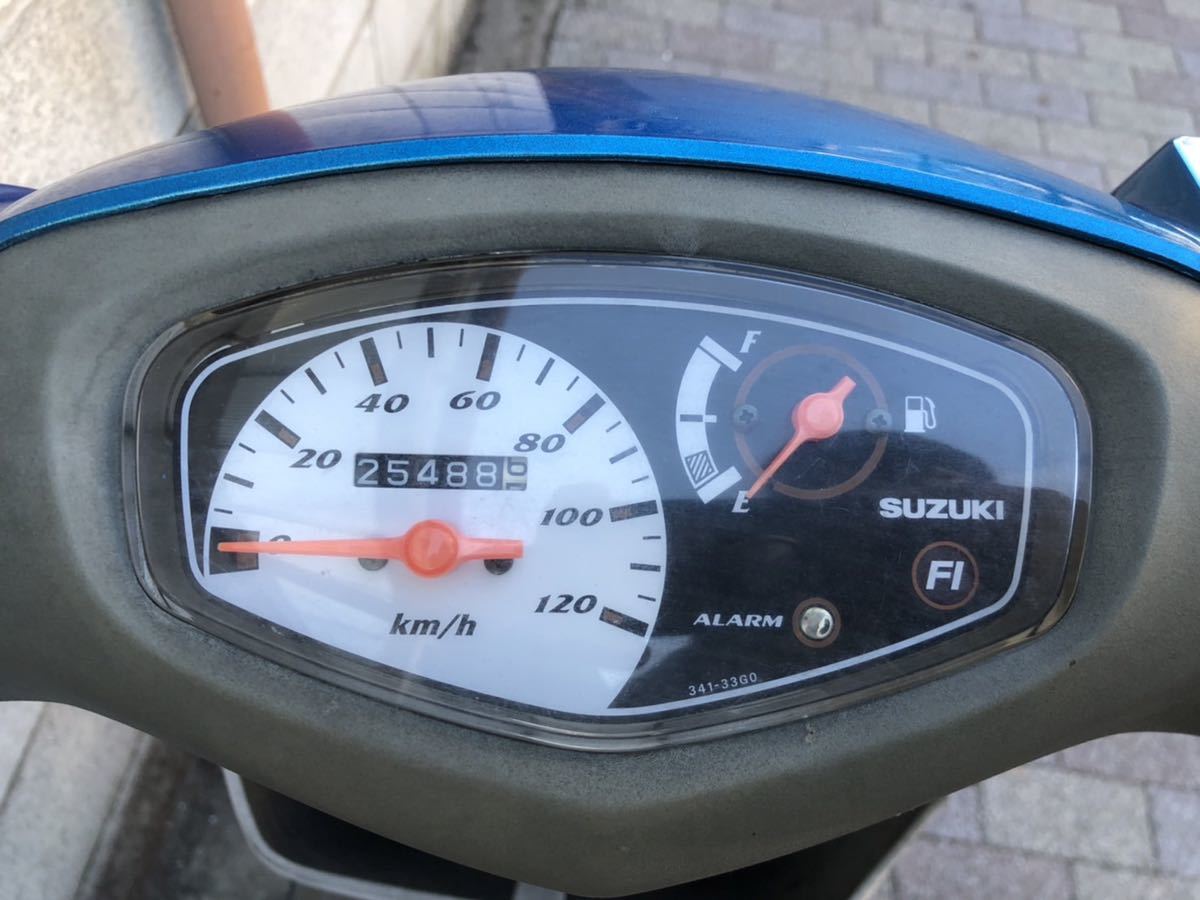 K6 スズキ 規制前 Address V125G スズキ公式通販 稀少なK6モデル☆スズキ / アドレスV125G / 25488km / CF46A-502*** / エンジン始動OK♪売り切り1円スタート♪土日引渡しOK