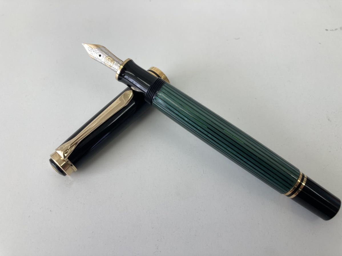 管1h 美品 ペリカン 万年筆 スーベレーン M600 14金 ドイツ M字 14C
