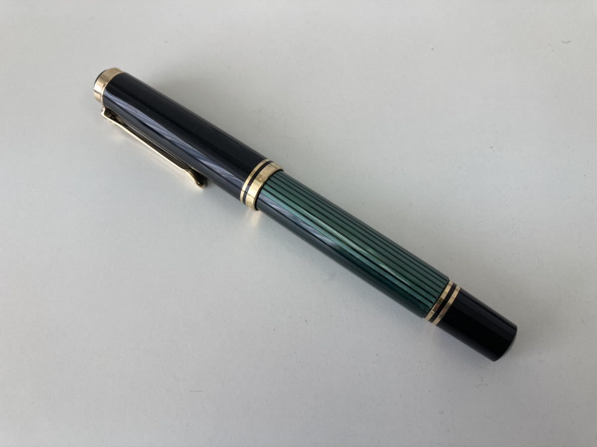 管1h 美品 ペリカン 万年筆 スーベレーン M600 14金 ドイツ M字 14C