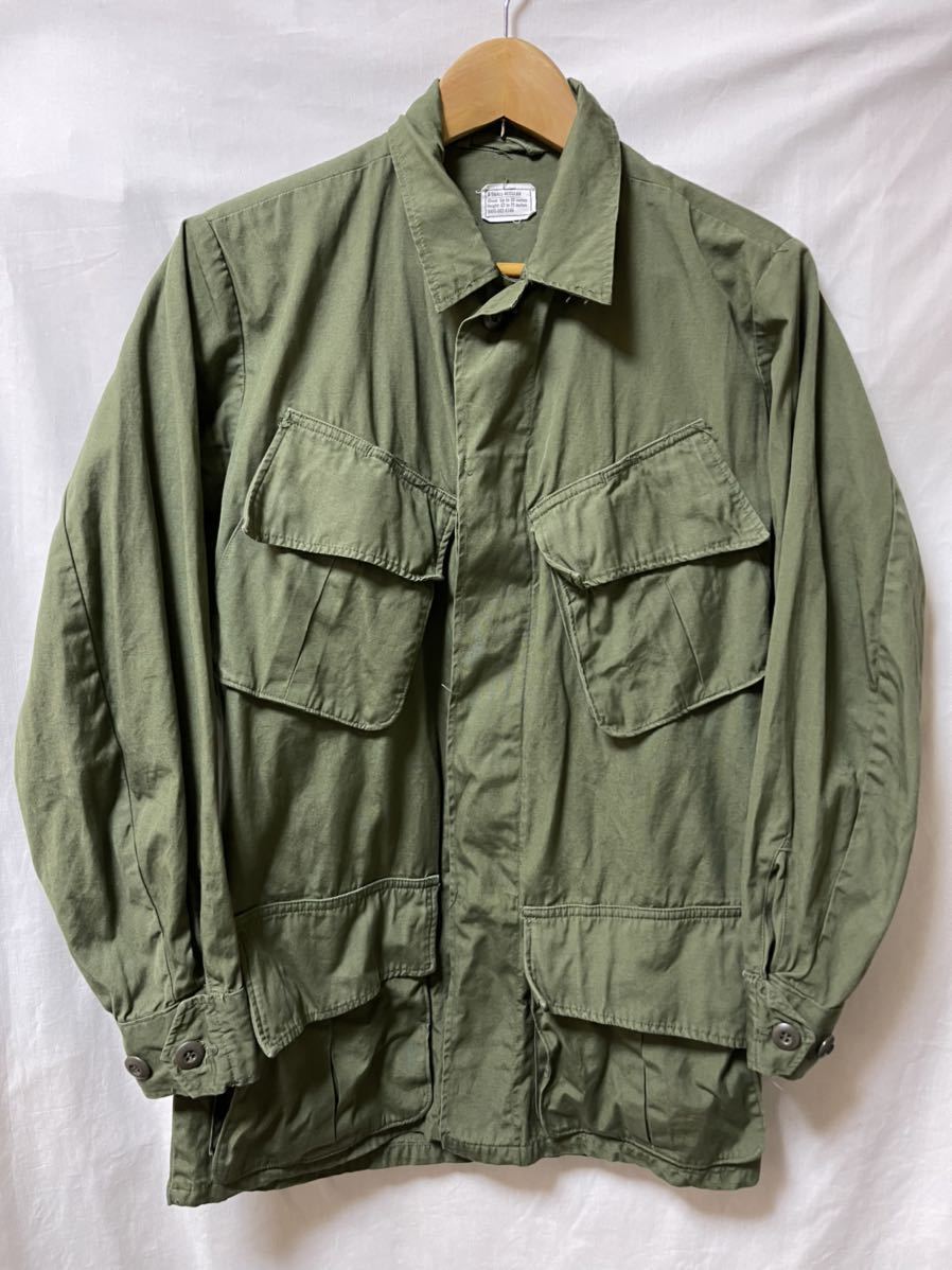 ノンリップ 60s 米軍実物 ジャングルファティーグ 3rd サード vintage ヴィンテージ ベトナム US ARMY サイズ XS XSMALL-REGULAR