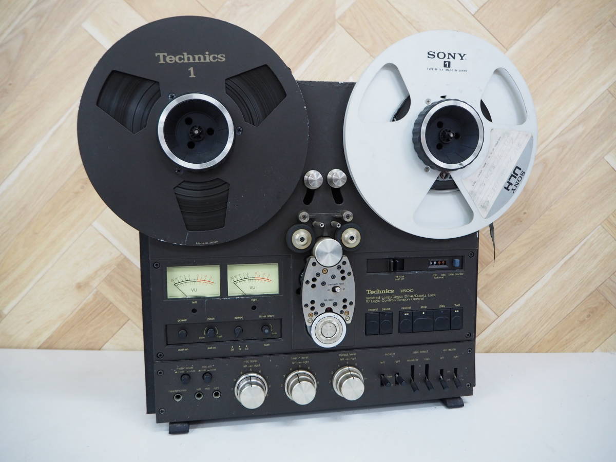格安，豊富な K0218-14 Technics テクニクス RS-1500U オープンリールデッキ ジャンク(オープンリールデッキ)｜売買されたオークション情報、yahooの商品情報をアーカイブ公開 - オークファン オープンリールデッキ
