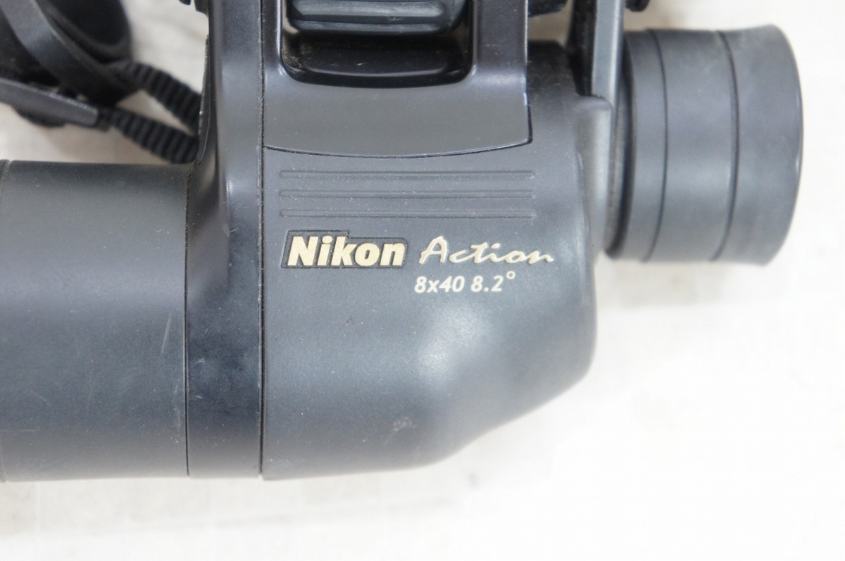 KW]Nikon ニコン 双眼鏡 Action EX 8×40 8.2 □H243460(ニコン)｜売買