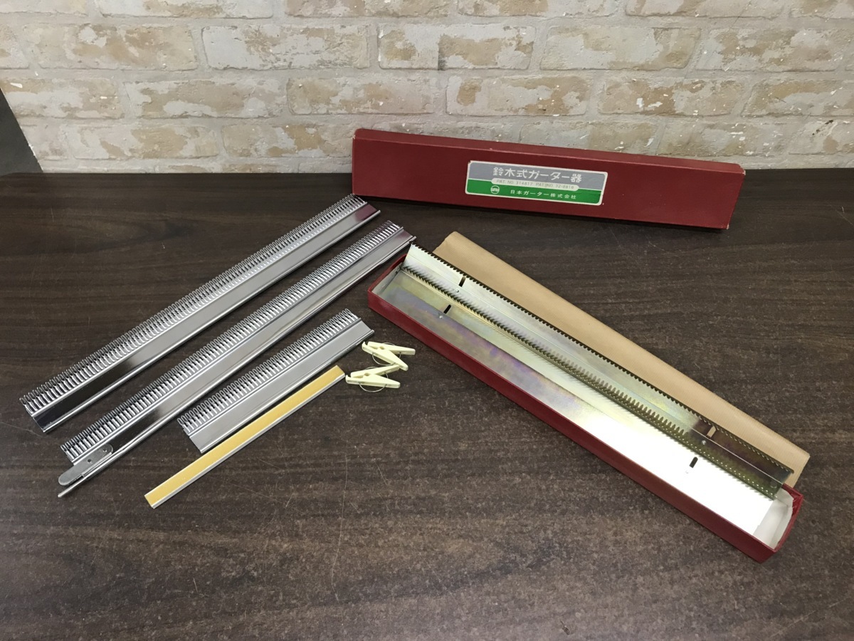 鈴木式 ガーター器 編み物 パーツ めざまし