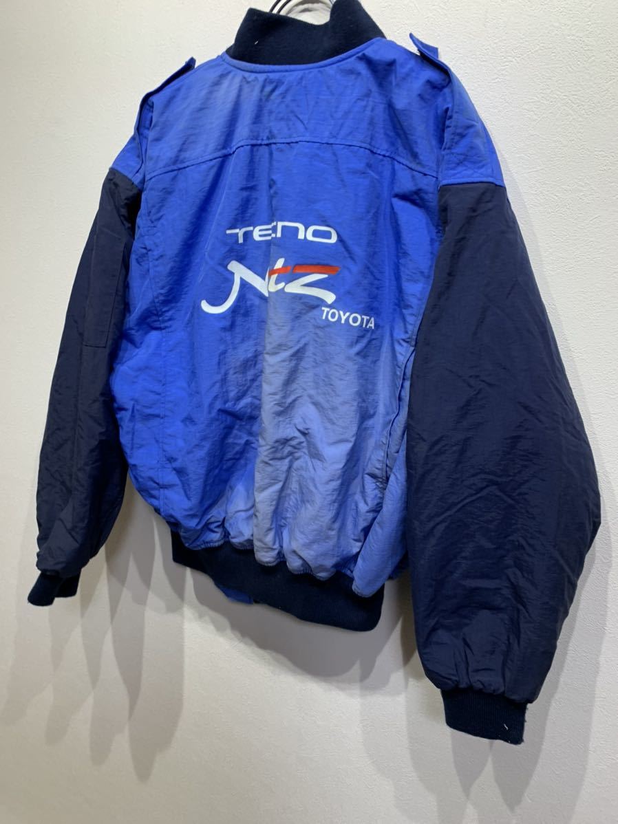 TOYOTA トヨタ ネッツ ジャンパー 青／ブルー Lサイズ 純正 レア 制服 