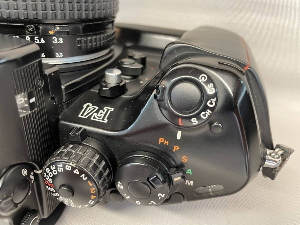 【YH-7040】ジャンク扱い 中古品 Nikon ニコン F4 一眼レフカメラ バッテリーグリップ MB-21 取付品 動作未確認 フィルムカメラ Nikon F4 中古 ☆Nikon&frasl;ニコン フラッグシップ・フィルム一眼レフカメラ ボディ｜ナニワグループオンライン