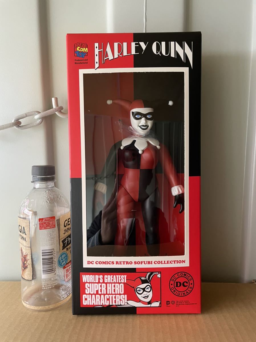 新品 メディコムトイ☆DCコミックレトロソフビコレクション ハーレ