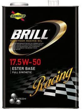 最強 スノコ BRILL 17.5W-50 20L缶 エステルベース100％化学合成 全合成