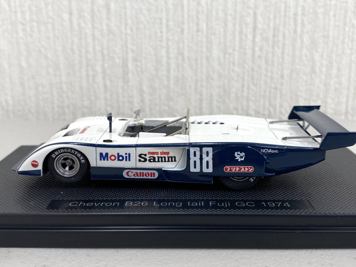 絶版・未使用＞EBBRO エブロ 1/43 Chevron B26 Long tail Fuji GC 1974
