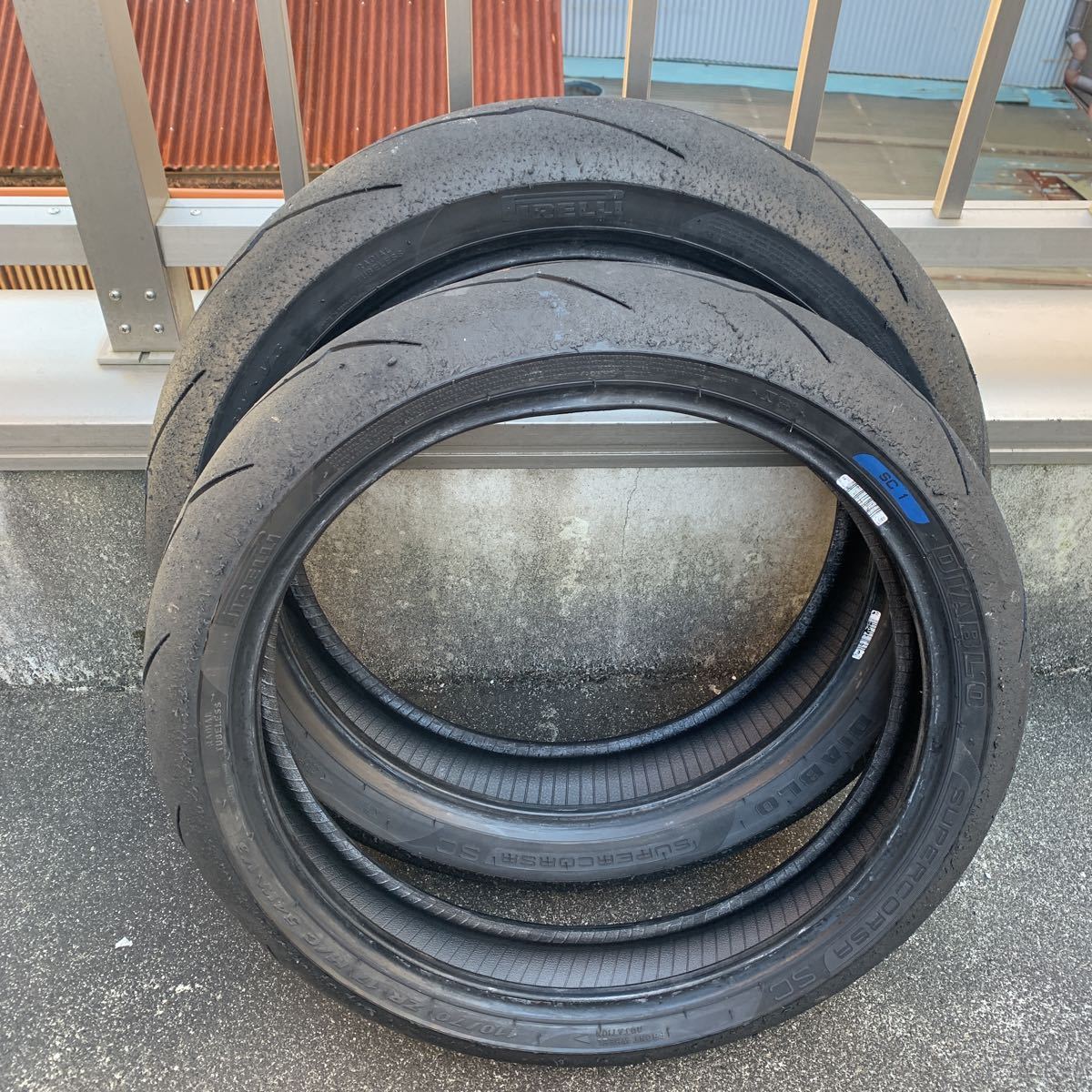 ピレリ SC1 スーパーコルサ ディアブロ 110⁄70 前後 140⁄70 V3 