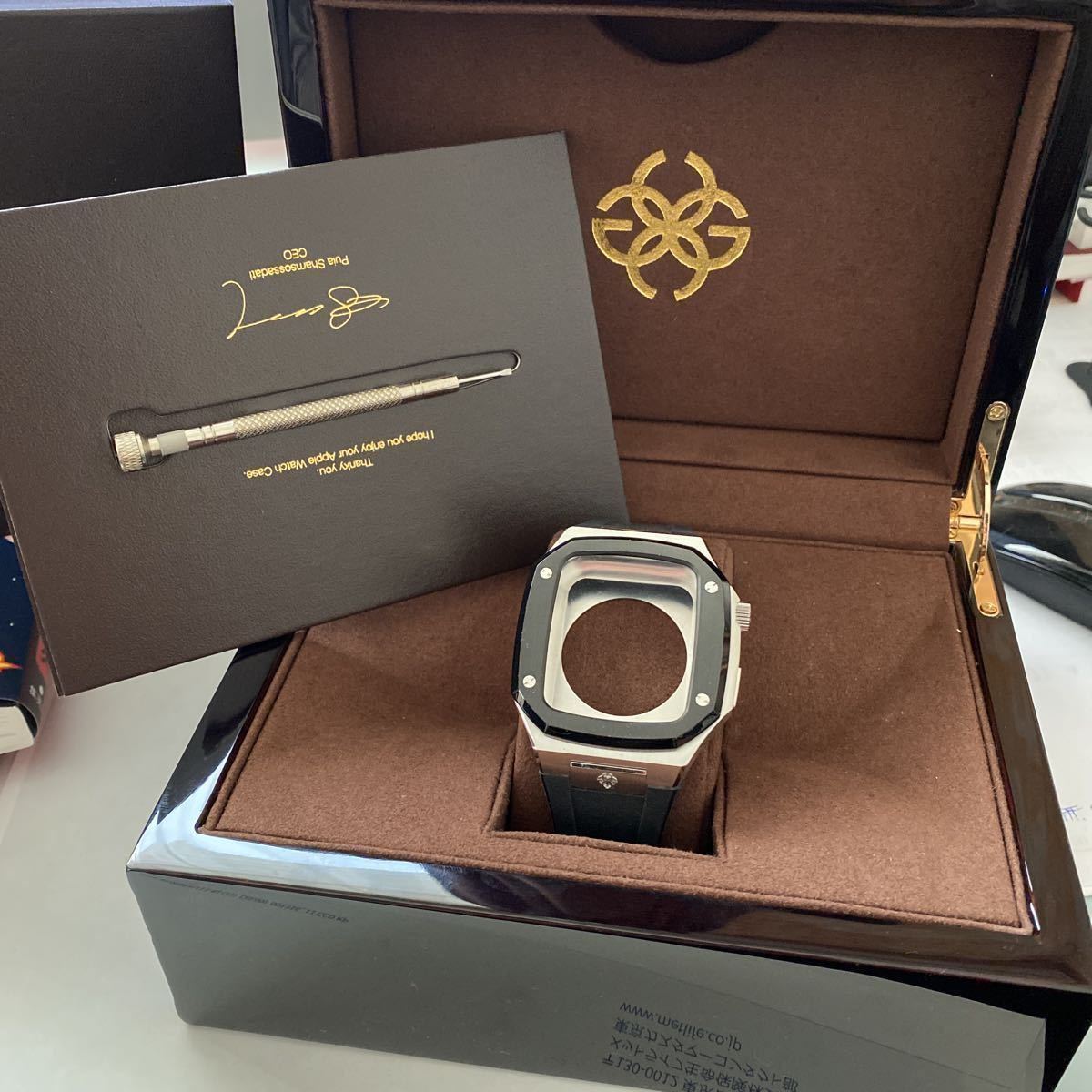 ゴールデンコンセプト Apple Watch Case SP-44 シルバー Apple Watch