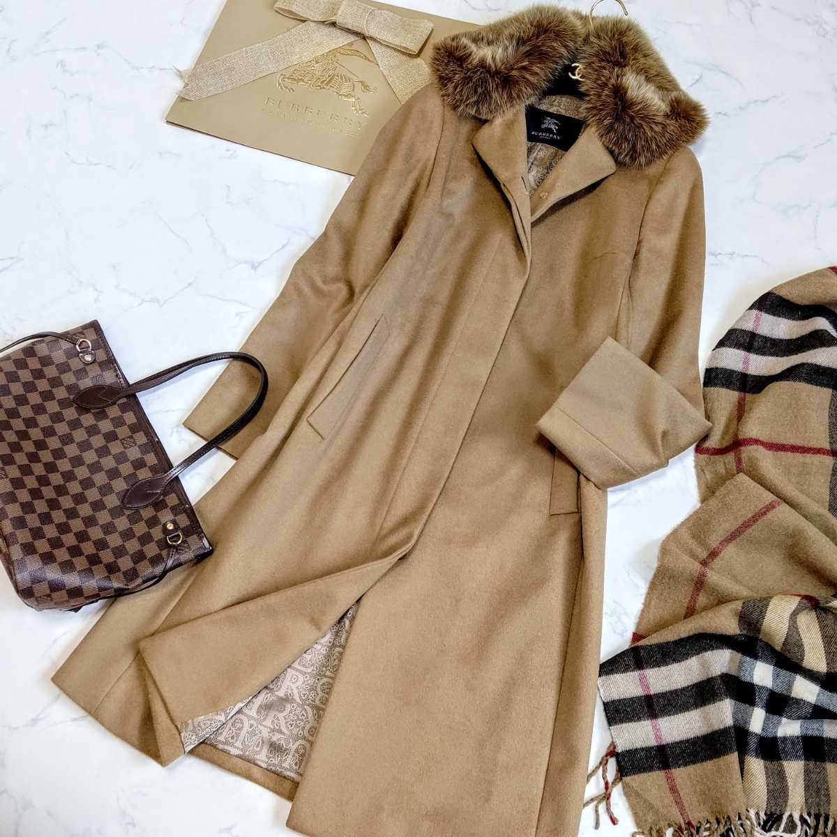 大きいサイズ BURBERRY バーバリー Yahoo!オークション - 超美品 ☆超 