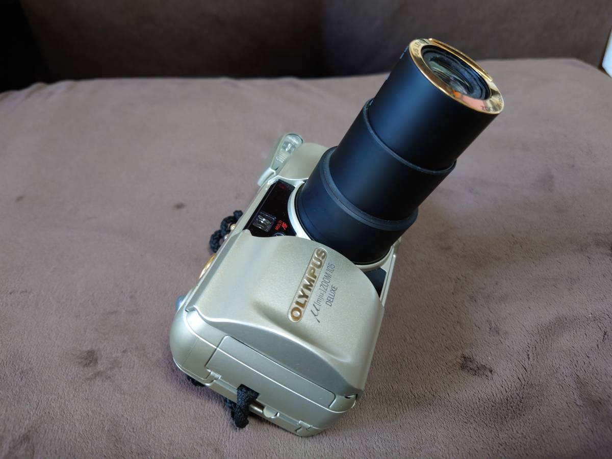 OLYMPUS μ mju ZOOM 105 DELUXE フィルムカメラ 【公式通販】