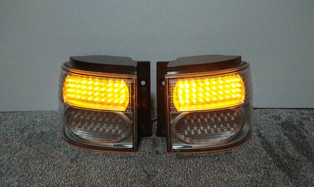 売り切り L350 L360 タントカスタム フルクリア ワンオフLEDテール 