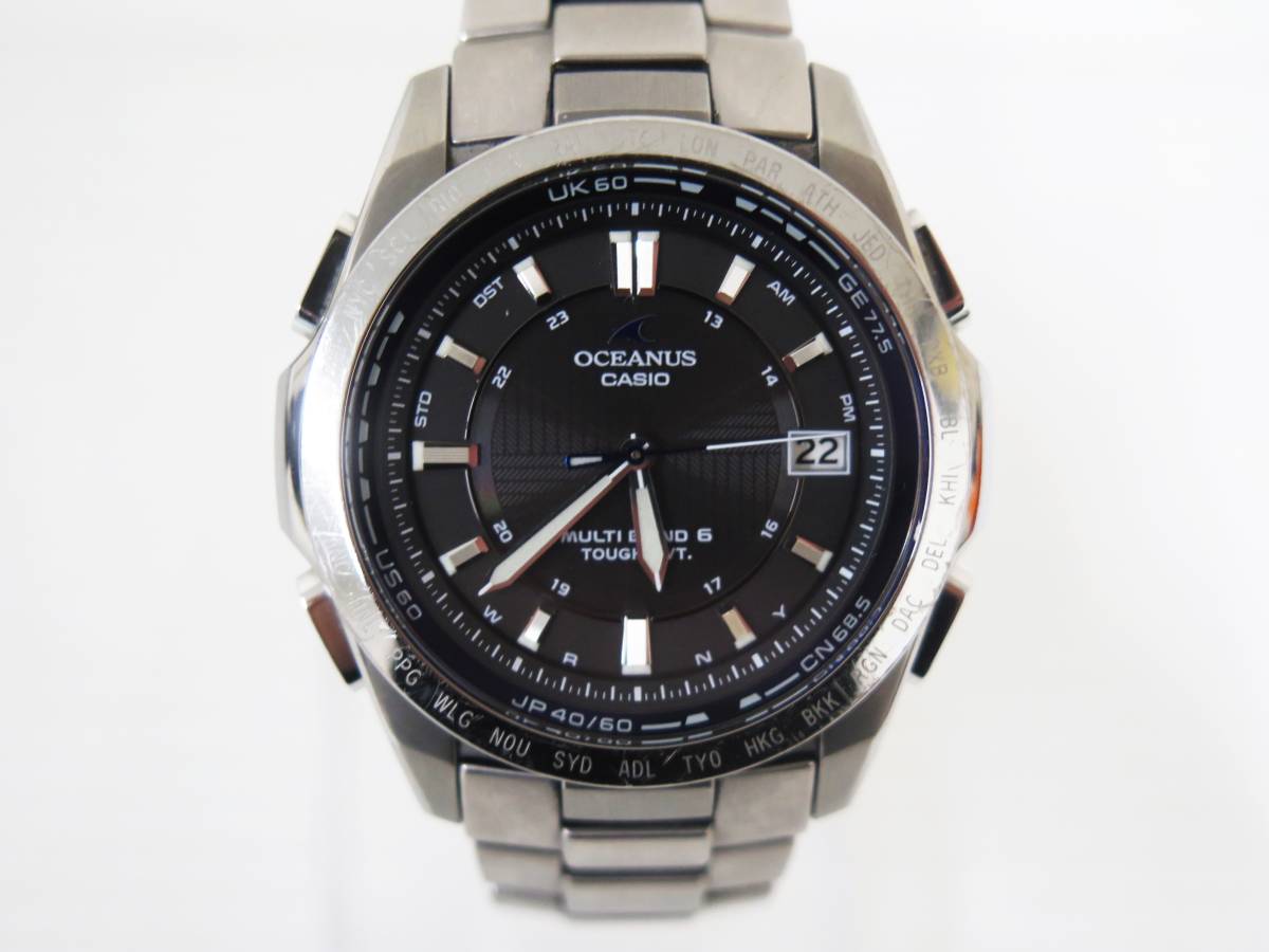 CASIO カシオ OCW-T100TD-1AJF OCEANUS タフソーラー 腕時計