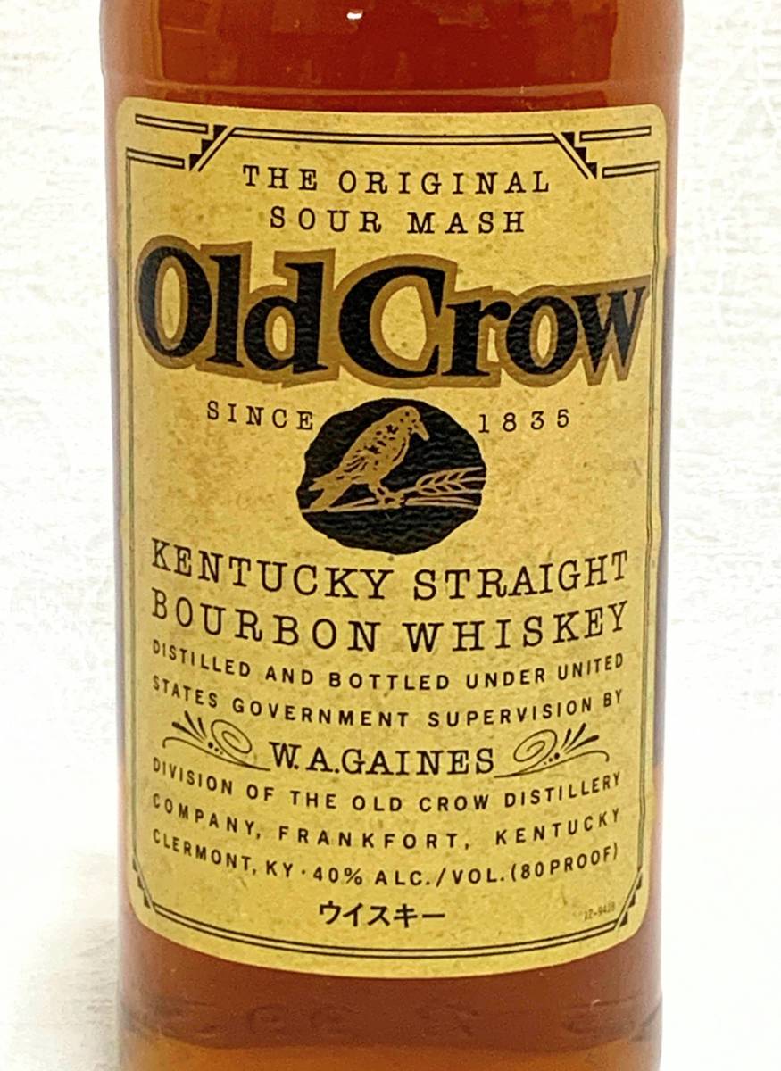 飲料・酒 古酒 ウイスキー old crow