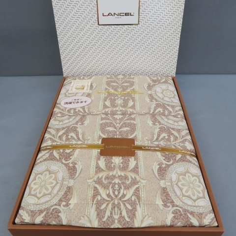 Lancel ランセル ウォッシャブルダウンケット Made in Japan ランセル