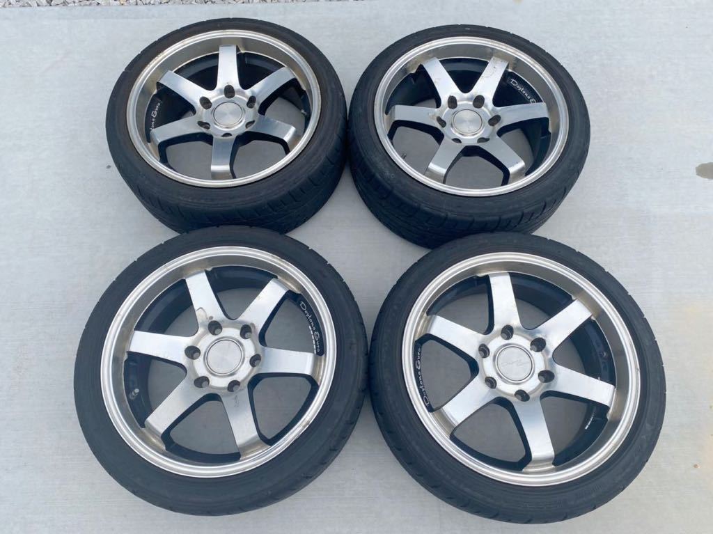 デイトナユーロ Daytona Euro 18インチ アルミホイール 4本セット 8J+ 