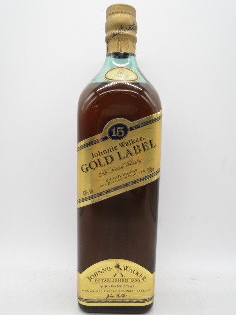 未開栓 洋酒 ジョニーウォーカー 15年 ゴールドラベル Johnnie Walker 未開栓 洋酒 ジョニーウォーカー 15年 ゴールドラベル Johnnie Walker