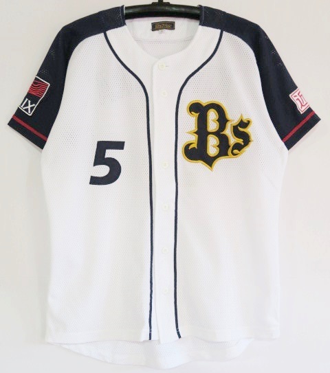 日本販促 オリックスバファローズ ホームレプリカユニフォーム#5清原