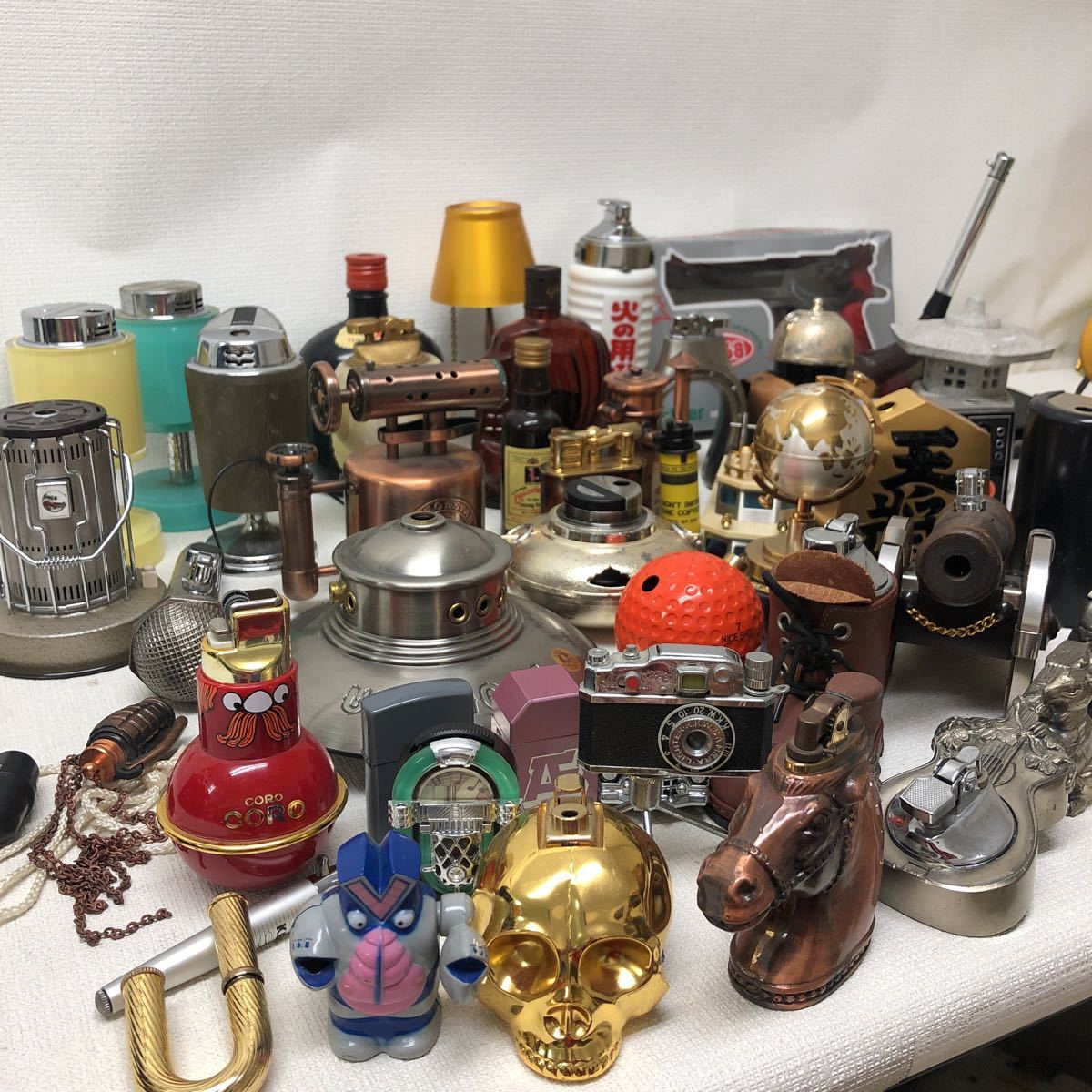 Y0224d3 まとめ ライター 卓上ライター 45点以上 アンティーク 趣味 おもしろ 雑貨 喫煙グッズ コレクション 品 現状渡し 喫煙グッズ 売買されたオークション情報 Yahooの商品情報をアーカイブ公開 オークファン Aucfan Com