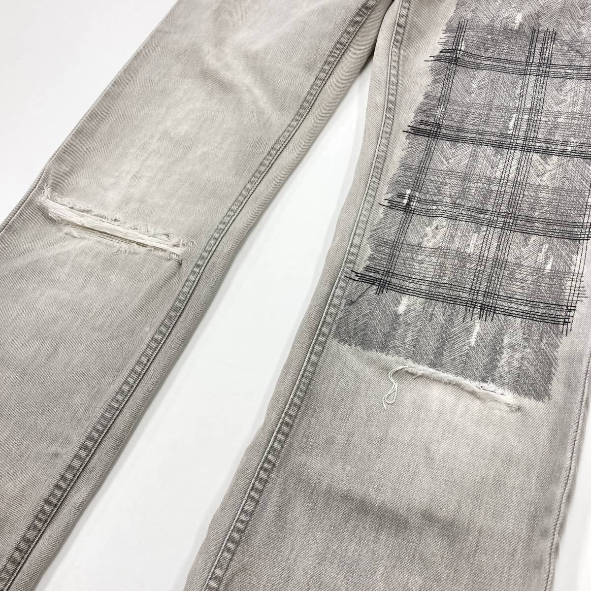 HELMUT LANG - グレー アーカイブグレーデニムパンツ | ブランド古着