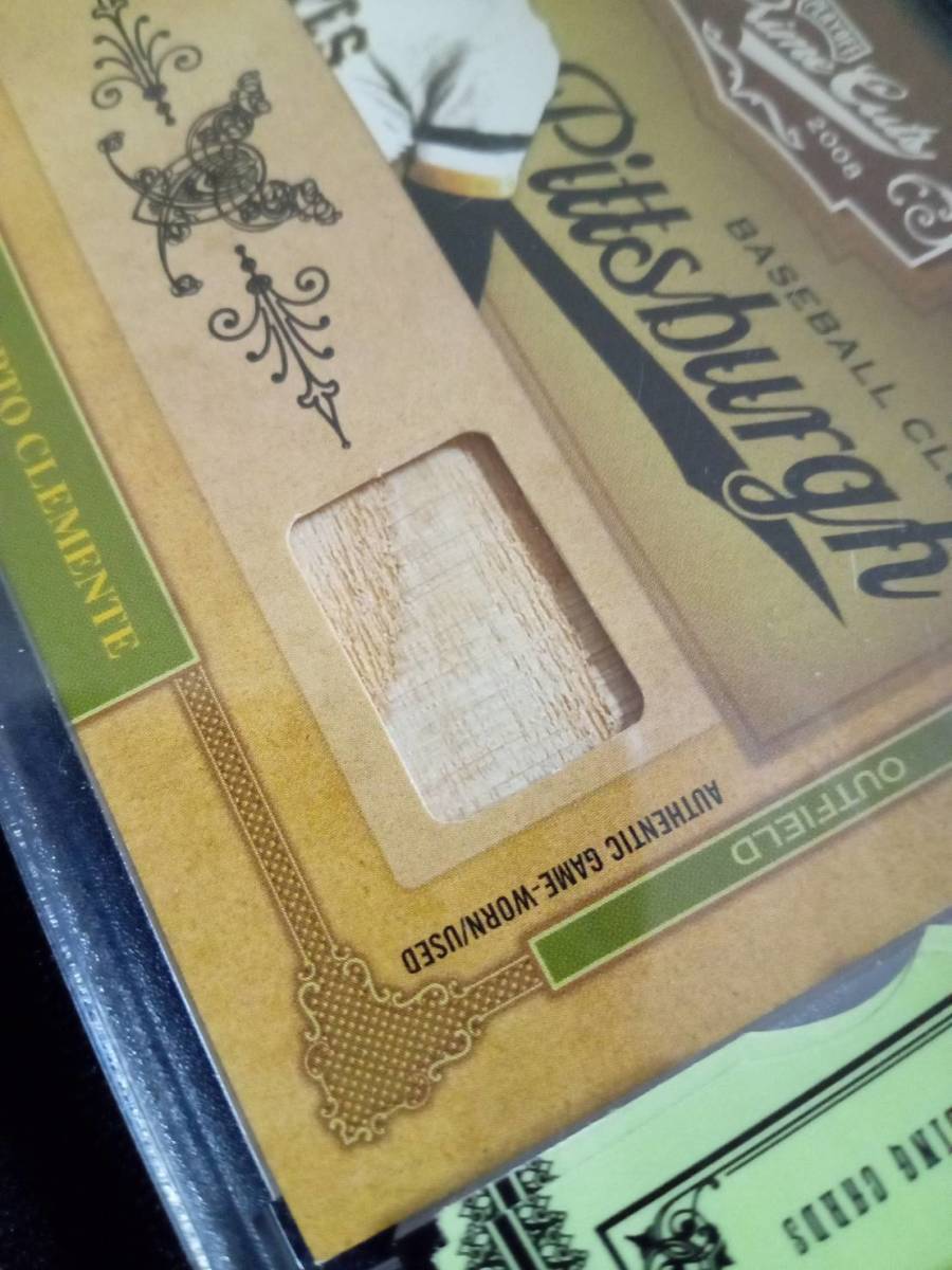 32 ロベルト・クレメンテ Roberto CLEMENTE 実使用バット カード 貴重  