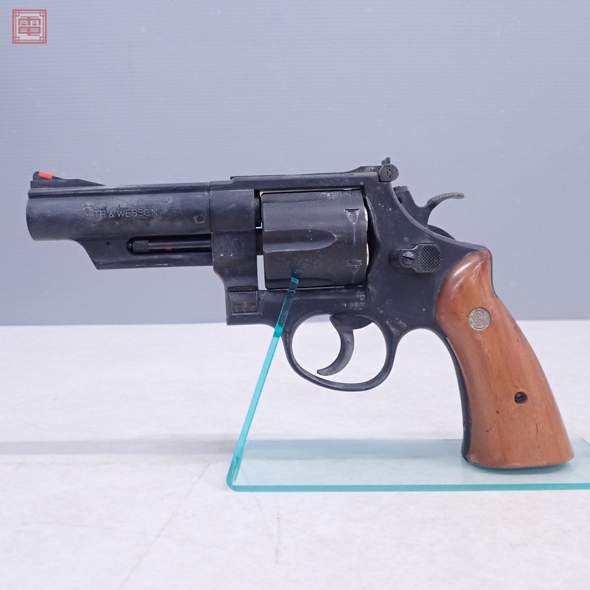 タナカ ガスリボルバー S&W M29 44マグナム 4インチ 木製グリップ 現状 